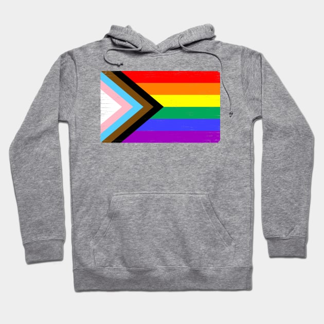 Progress Flag Hoodie by ianscott76